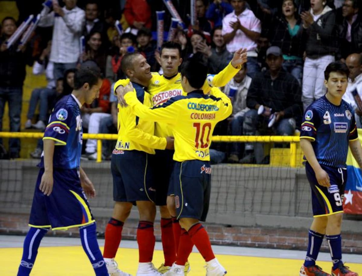 Selección Colombia de microfútbol. COLPRENSA
