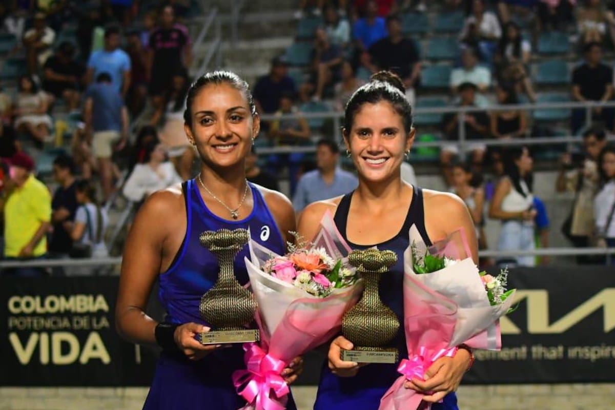 Pareja colombiana se quedó con el subtítulo del Barranquilla Open de Tenis