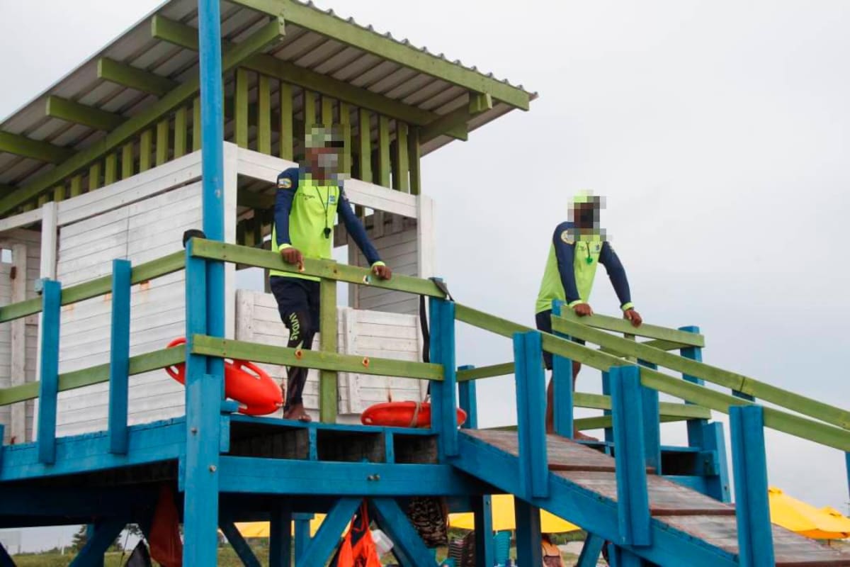 “Que nos paguen lo que nos deben”: salvavidas protestan contra el Distrito