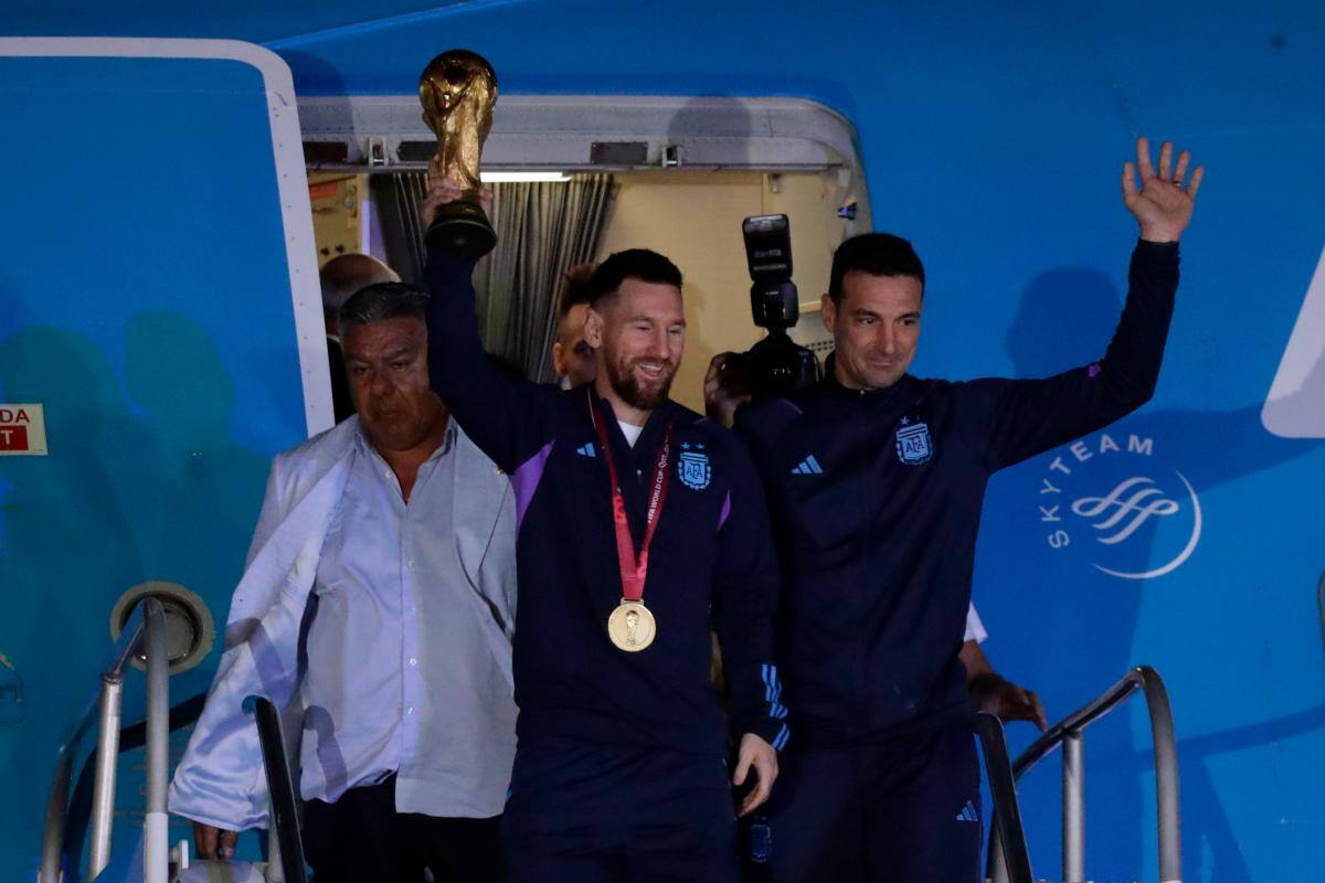 ¡Ya están en Argentina! Campeones del mundo llegan a Buenos Aires