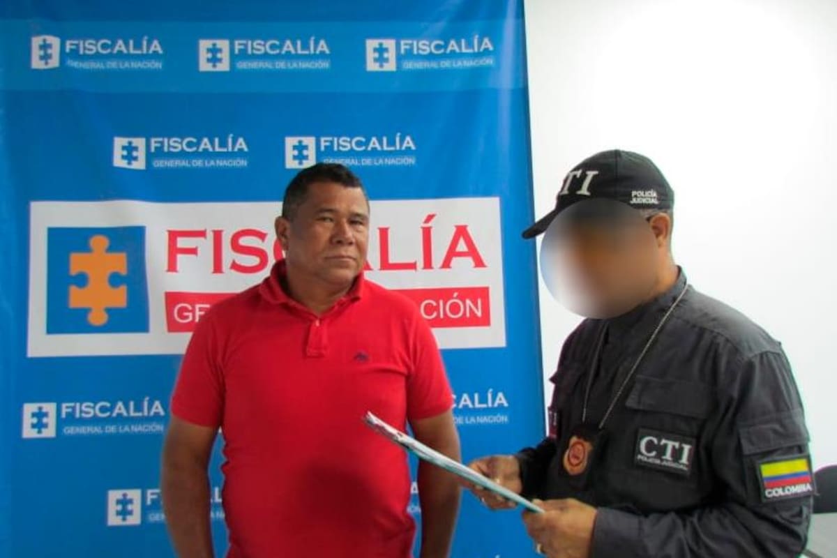 CTI capturó al alcalde de Santa Rosa de Lima, Norte de Bolívar