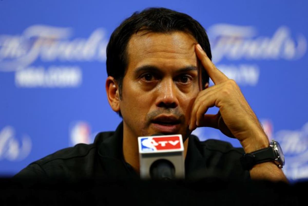 Erik Spoelstra. AFP Alex Trautwig