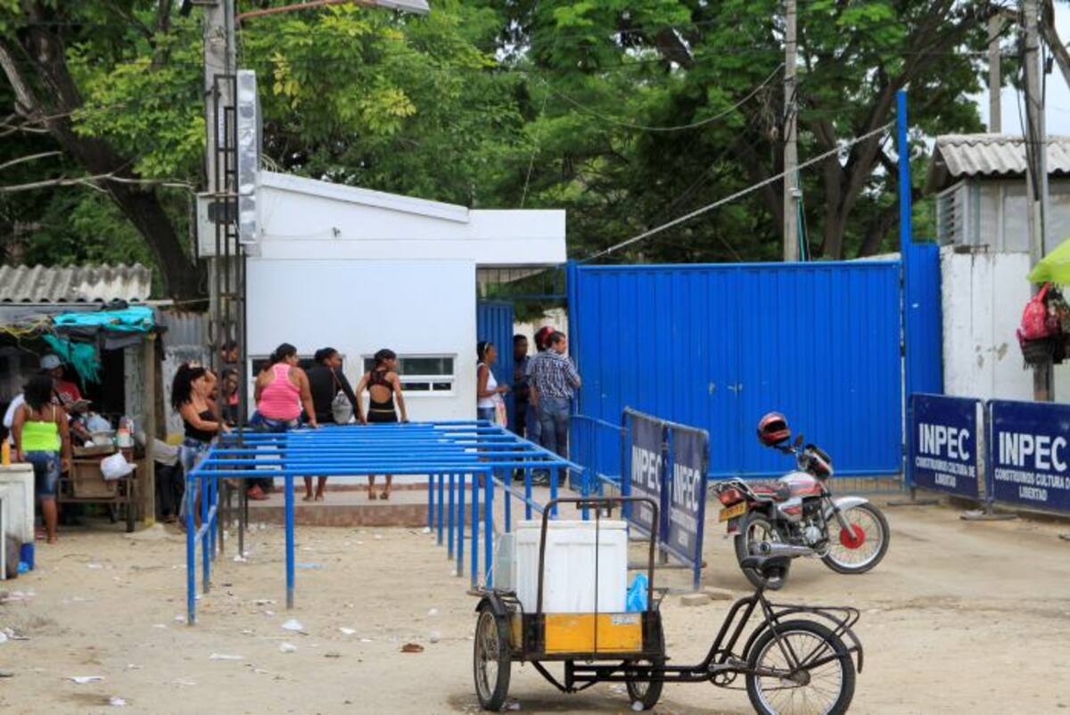 En la cárcel de Ternera hay 2.398 internos y el hacinamiento está en un 96,4 por ciento, según confirmó Claudia Suárez, directora del penal. Archivo El Universal