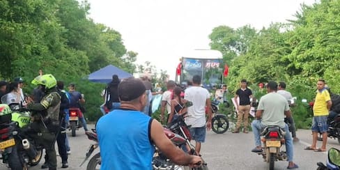 Habitantes de San Jacinto bloquean la Troncal de Occidente: esta es la razón