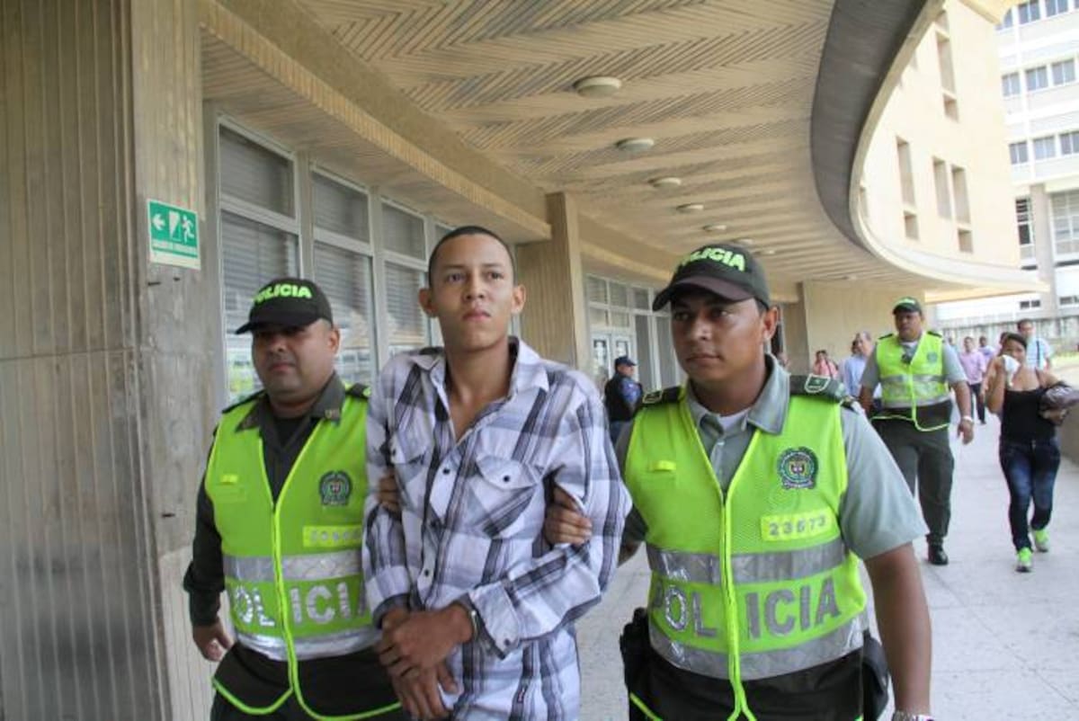 Carlos Mario De la Cruz Chamorro, asesino de Cristian Racero. RAFAEL POLO - QHUBO BARRANQUILLA -