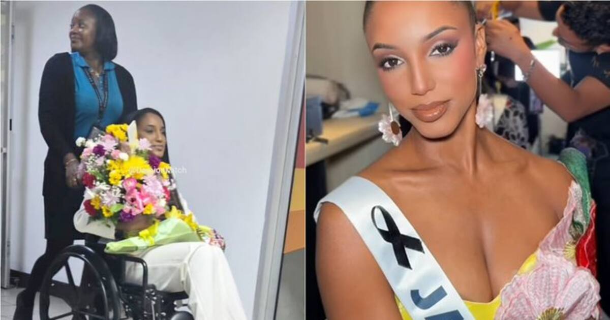 Gabrielle Henry, Miss Jamaica, reapareció con conmovedor mensaje tras su caída
