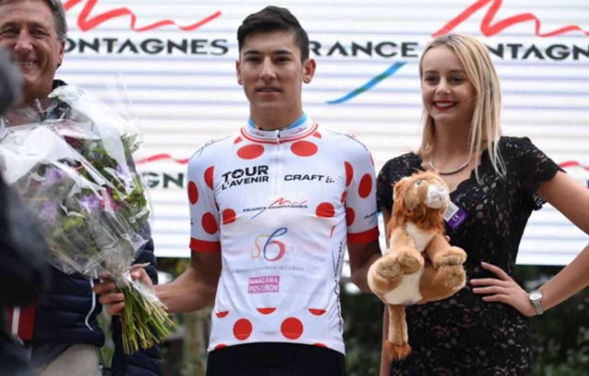 Alejandro Osorio es el nuevo líder la montaña con 59 puntos. Twitter