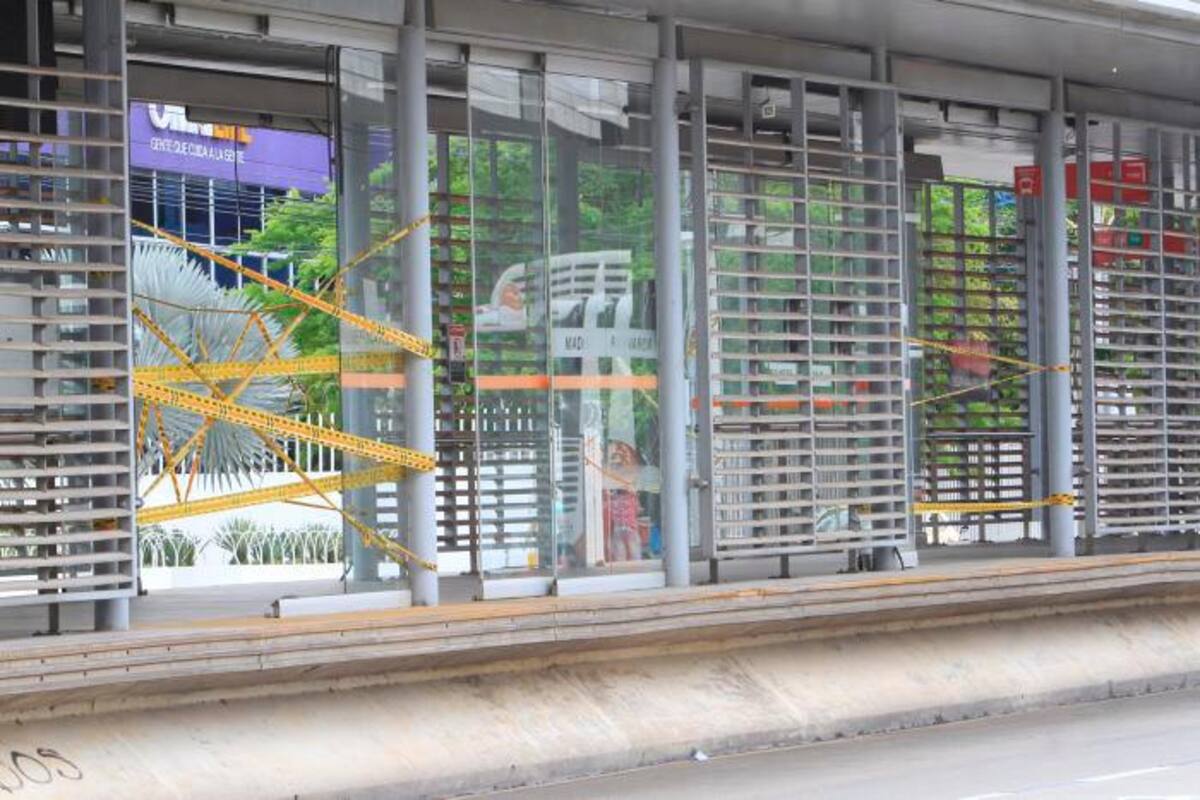 ¿Qué pasó con las estaciones de Transcaribe vandalizadas durante el paro?