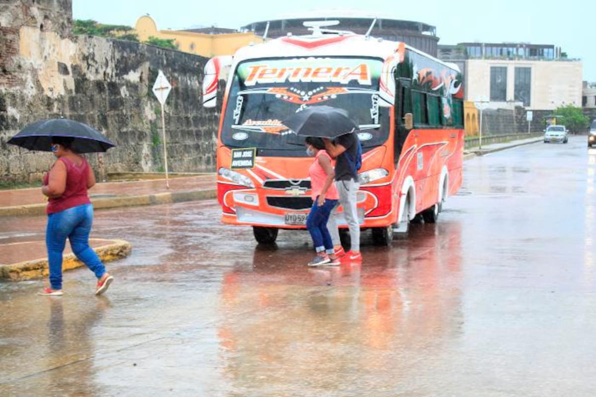 Alertan incremento de lluvias en Cartagena por fenómeno de La Niña