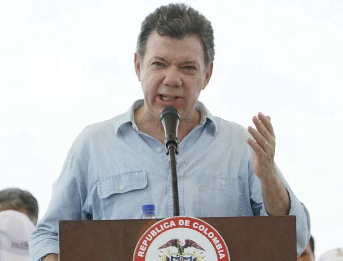 Presidente Juan Manuel Santos. JULIO CASTAÑO - EL UNIVERSAL