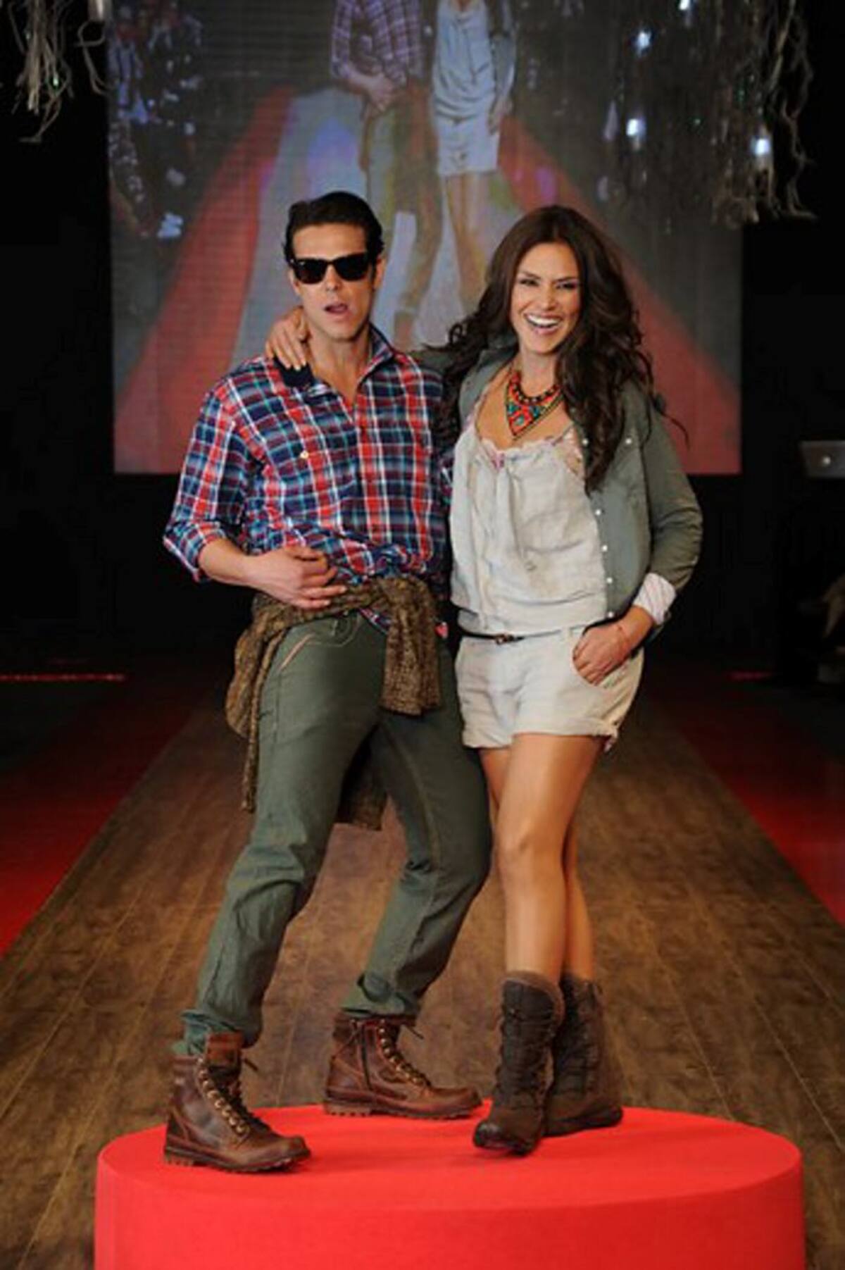 Lana, algodón y cuero fueron los materiales más utilizados.