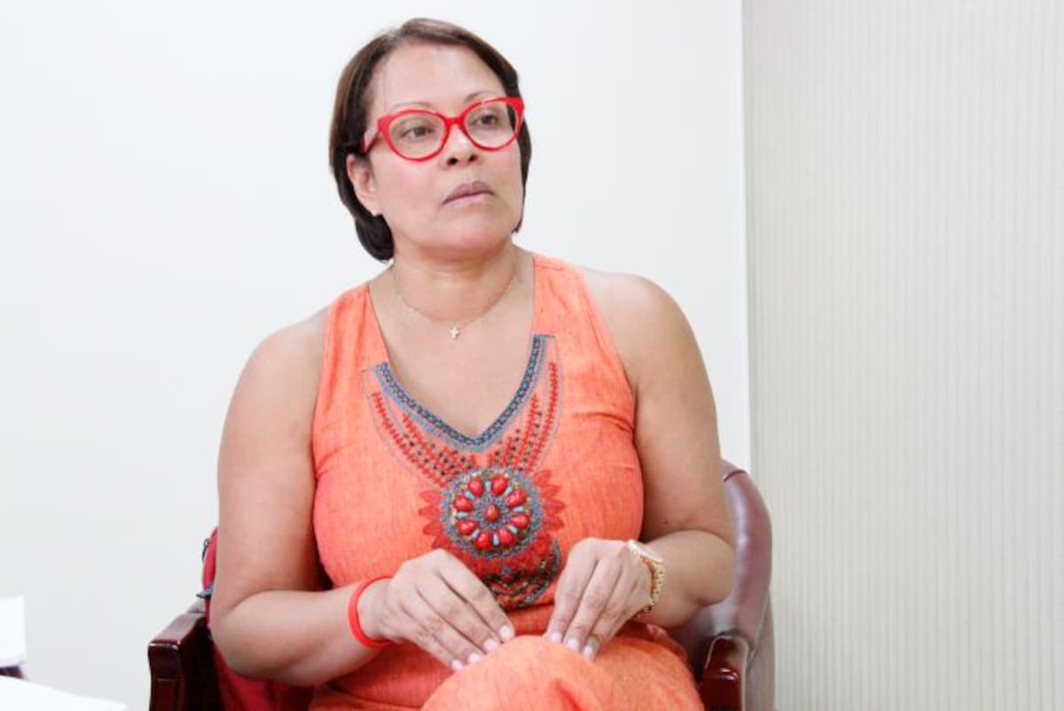Ana María Álvarez, secretaria de Salud de Bolívar saliente. Zenia Valdelamar - El Universal