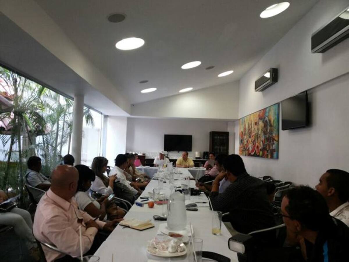 Miembros de Centro Democrático hicieron públicas las denuncias. ERNESTO TABORDA - EL UNIVERSAL