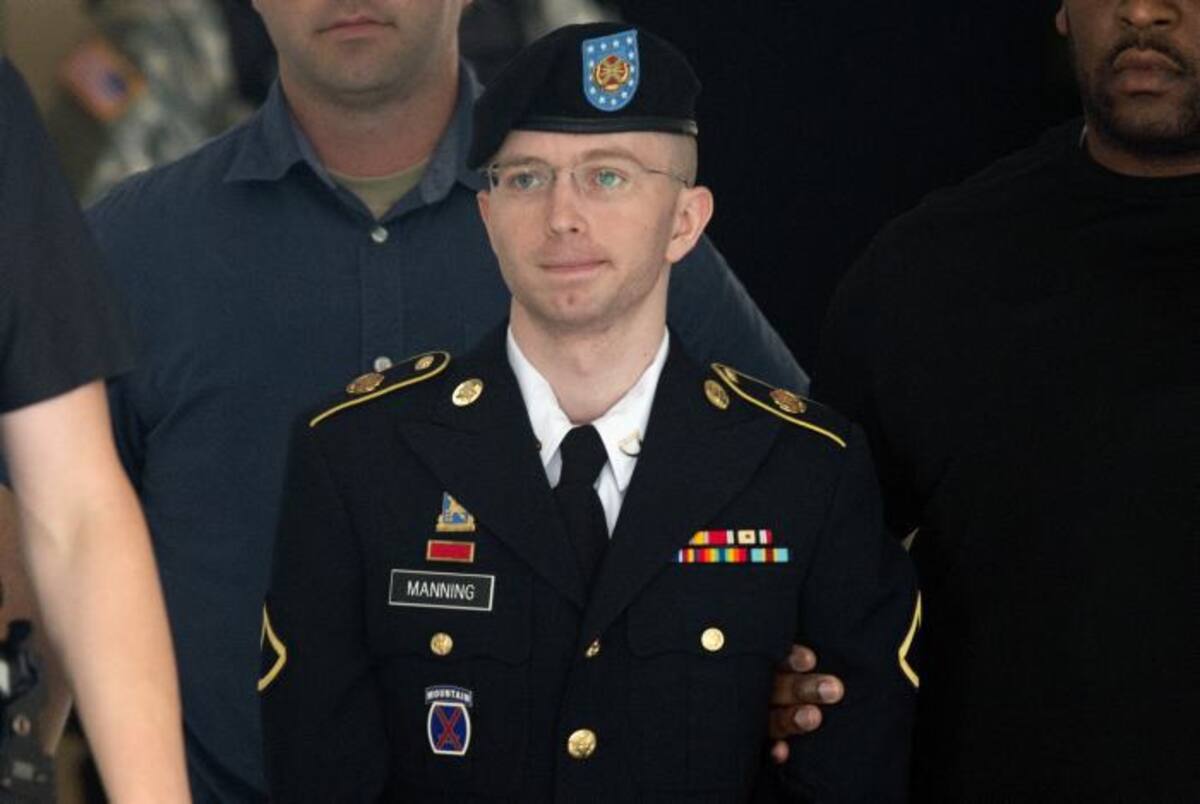 el soldado estadounidense Bradley Manning enfrenta una sentencia posible de hasta 136 años. AFP SAUL LOEB