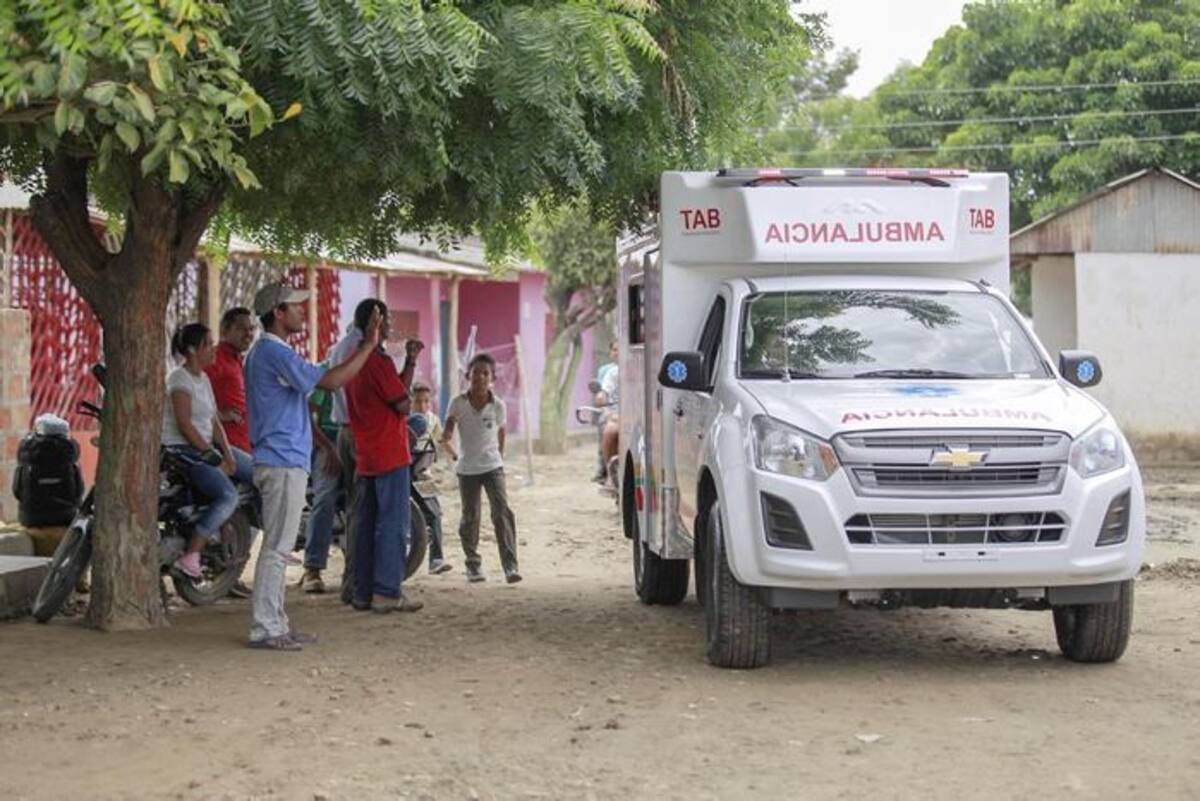 La ambulancia modelo 2019 tuvo una inversión de $163 millones y quedará asignada a la ESE de Tacamocho, que atiende a 661 núcleos familiares, que corresponden a 3.500 personas aproximadamente. Cortesía