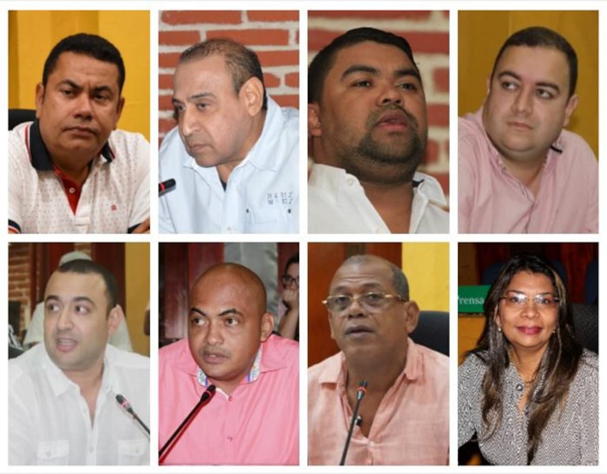 Antonio Salim Guerra, Lewis Montero, Luis Cassiani, Édgar Mendoza, Erich Piña, William Pérez, Américo Mendoza, y Duvinia Torres, fueron enviados a casa por cárcel. El Universal