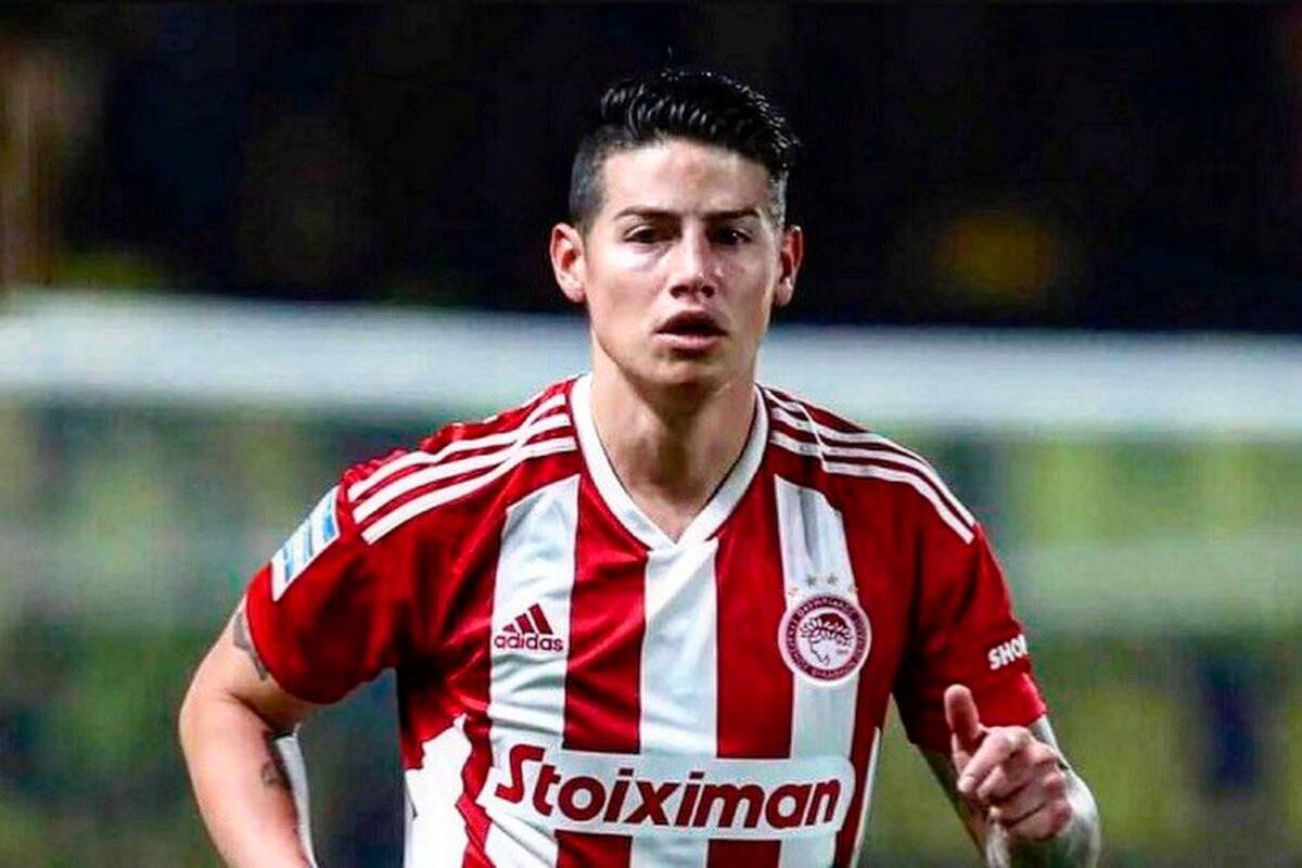 James: Protagonista en la victoria de Olympiacos