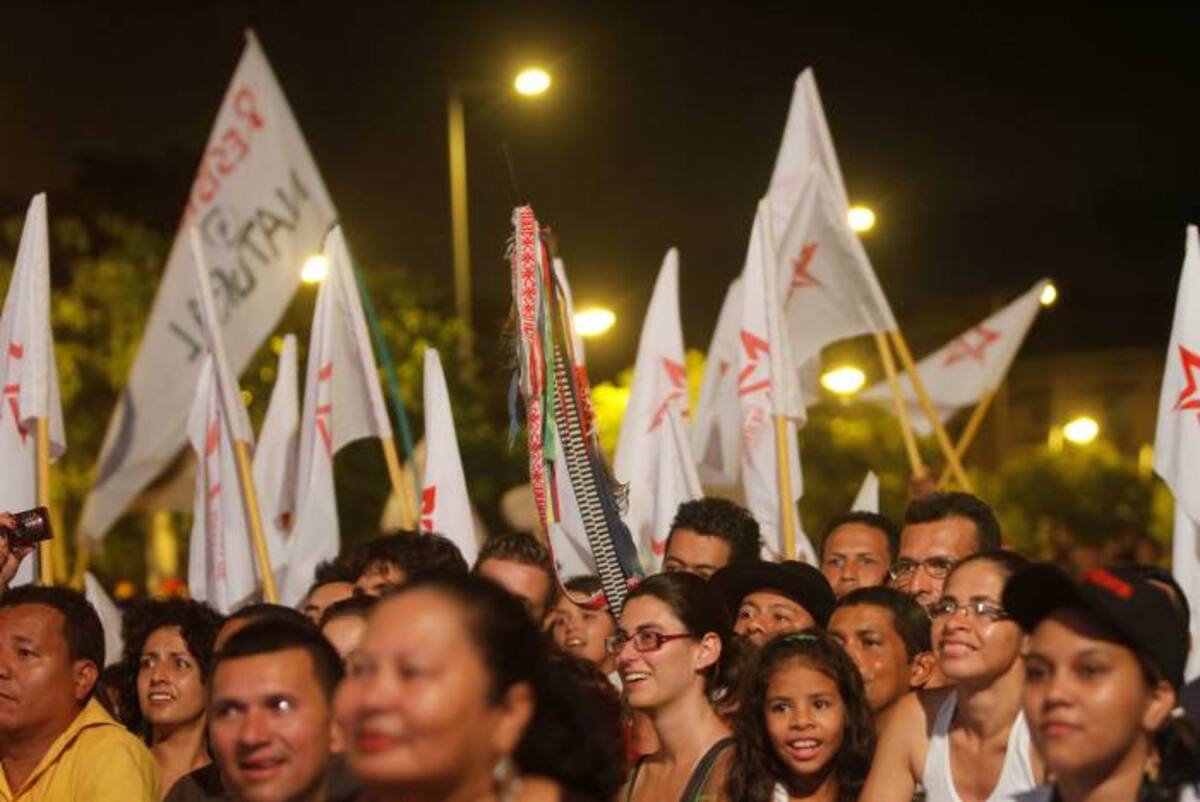 Miles de jóvenes arribaron a Cartagena para participar en el Cabildo Nacional de Juventud. AROLDO MESTRE, EL UNIVERSAL