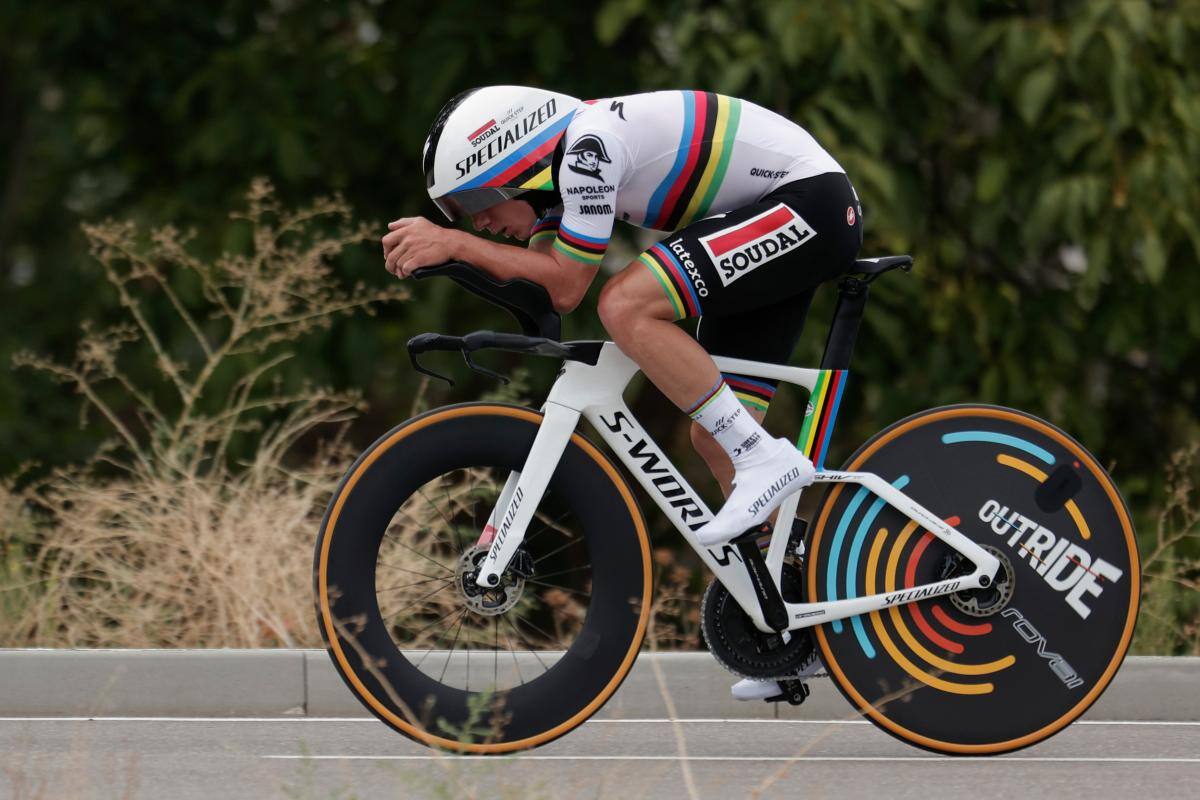 Remco Evenepoel: “Contento con el resultado, pero quería ganar”
