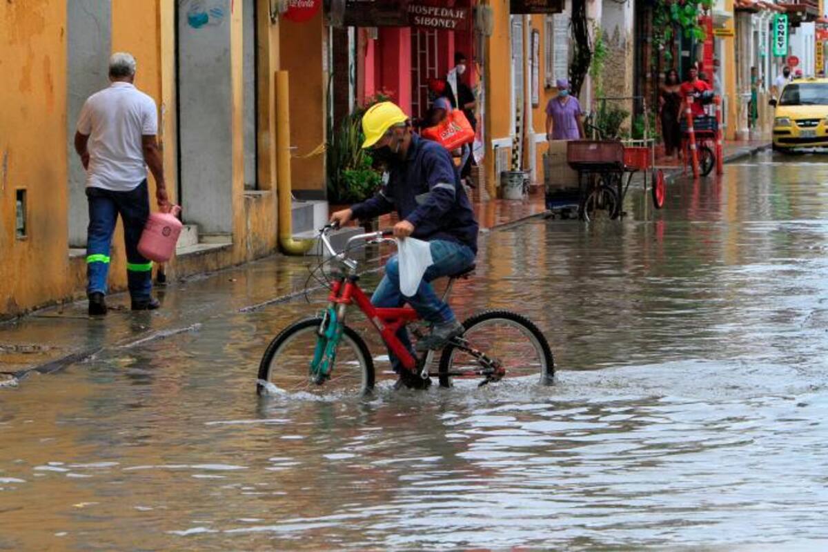 Lluvias e inundaciones, señales del cambio climático en Cartagena
