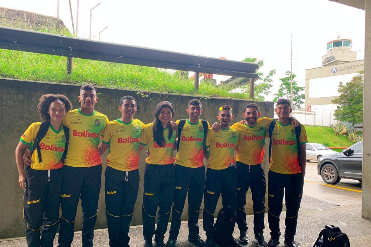 Ciclismo de Bolívar se prepara bien en Medellín y piensa en grande