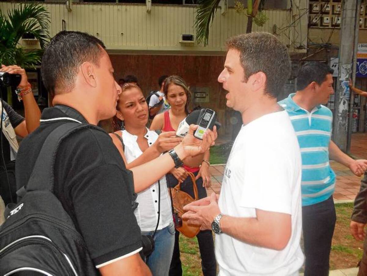 El alcalde de Montería, Carlos Correa, presidió ayer la programación deportiva Vida Sana.