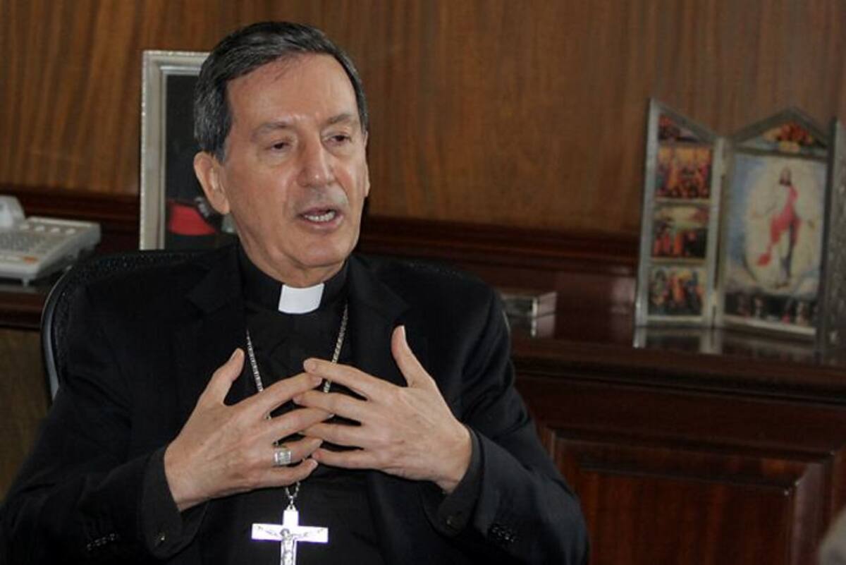 Monseñor Rubén Darío Salazar Gómez, presidente de la Conferencia Episcopal. Colprensa