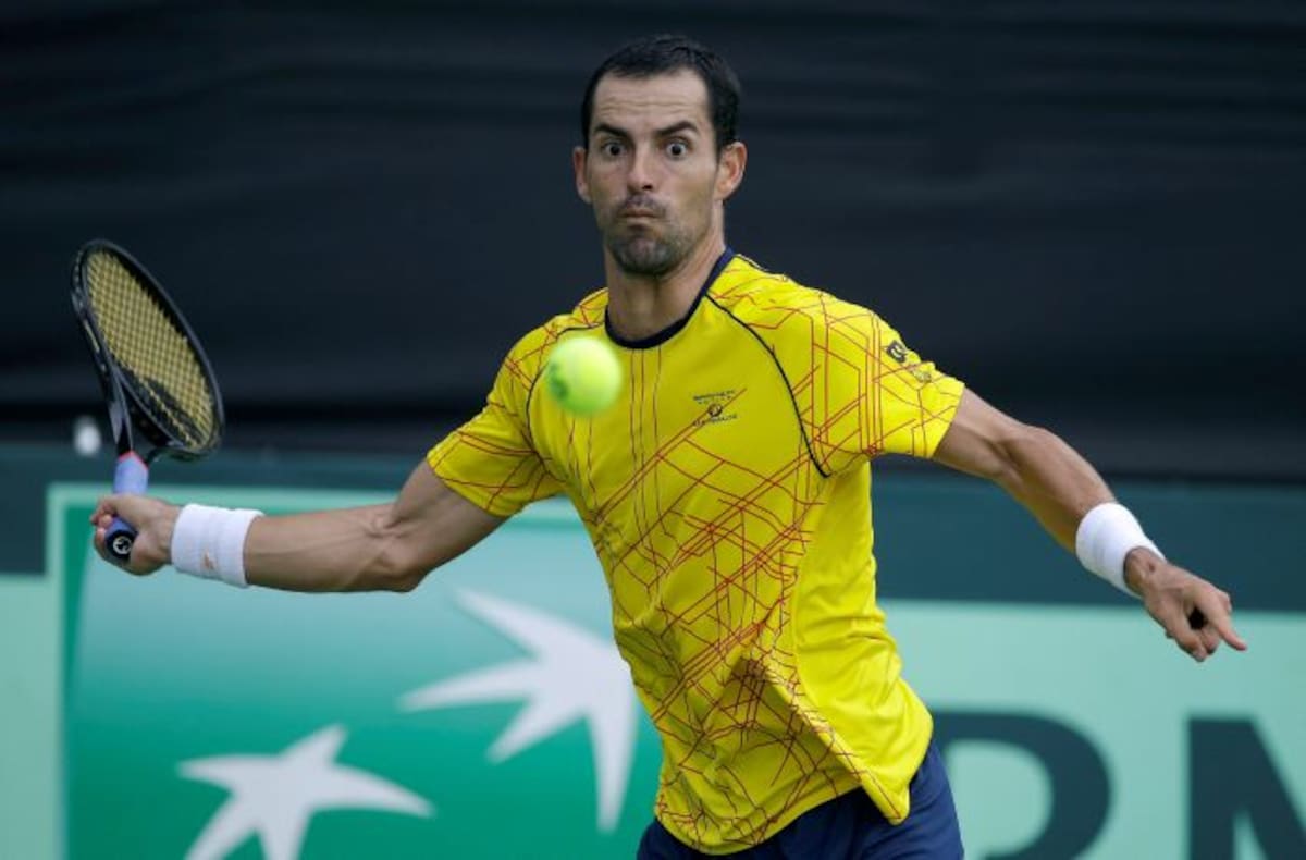 Santiago Giraldo jugará en el cuadro principal de Roland Garros. AP Fernando Vergara