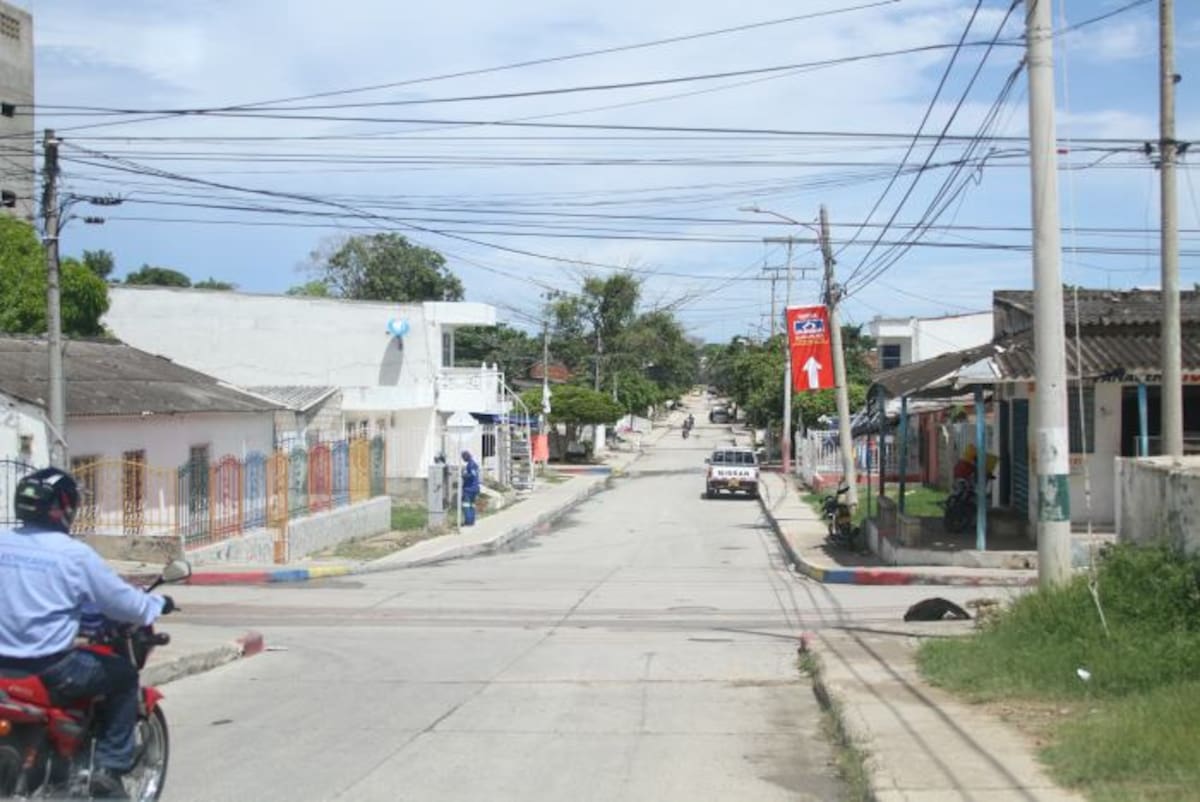 De ser uno de los barrios más tranquilos de la zona suroriental de Cartagena, ahora es una isla de zozobra. foto óscar díaz