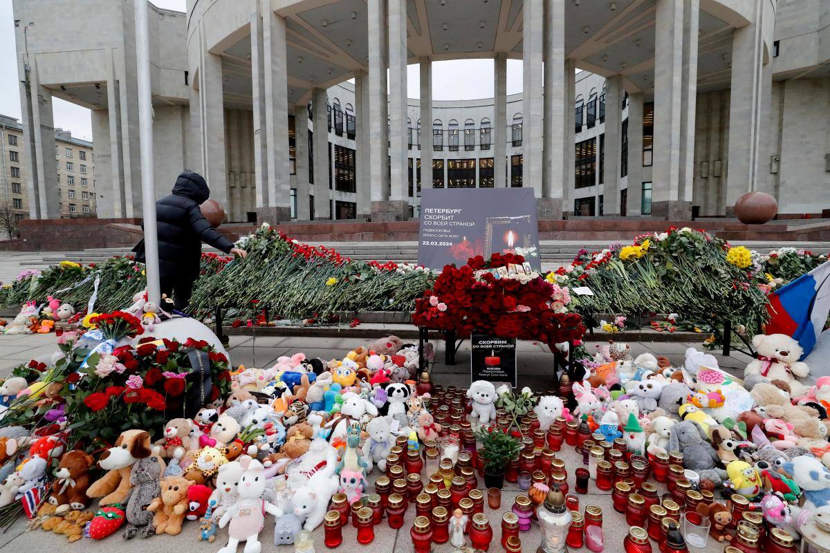 Rusia identifica a 134 víctimas del atentado terrorista en Moscú