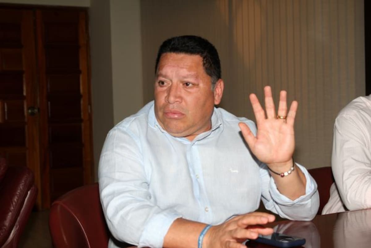 Manuel Vicente Duque, alcalde de Cartagena. Archivo.