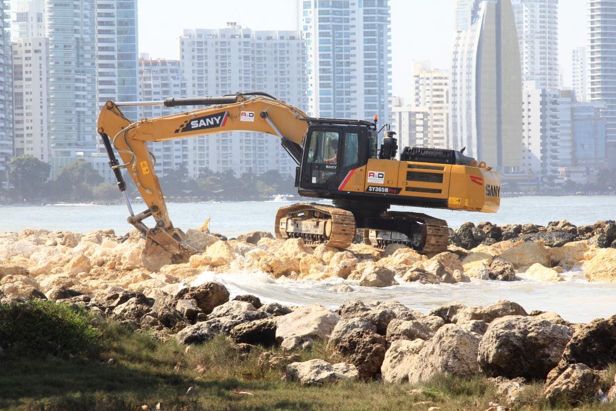 ¿Están detenidas las obras de Protección Costera?