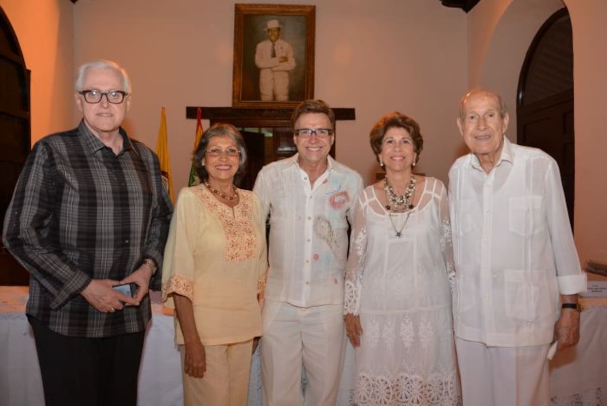 Héctor Trujillo, MaRía Victoria García, Jairo Martínez, Prince Martínez y Vicente Martínez Emiliani.