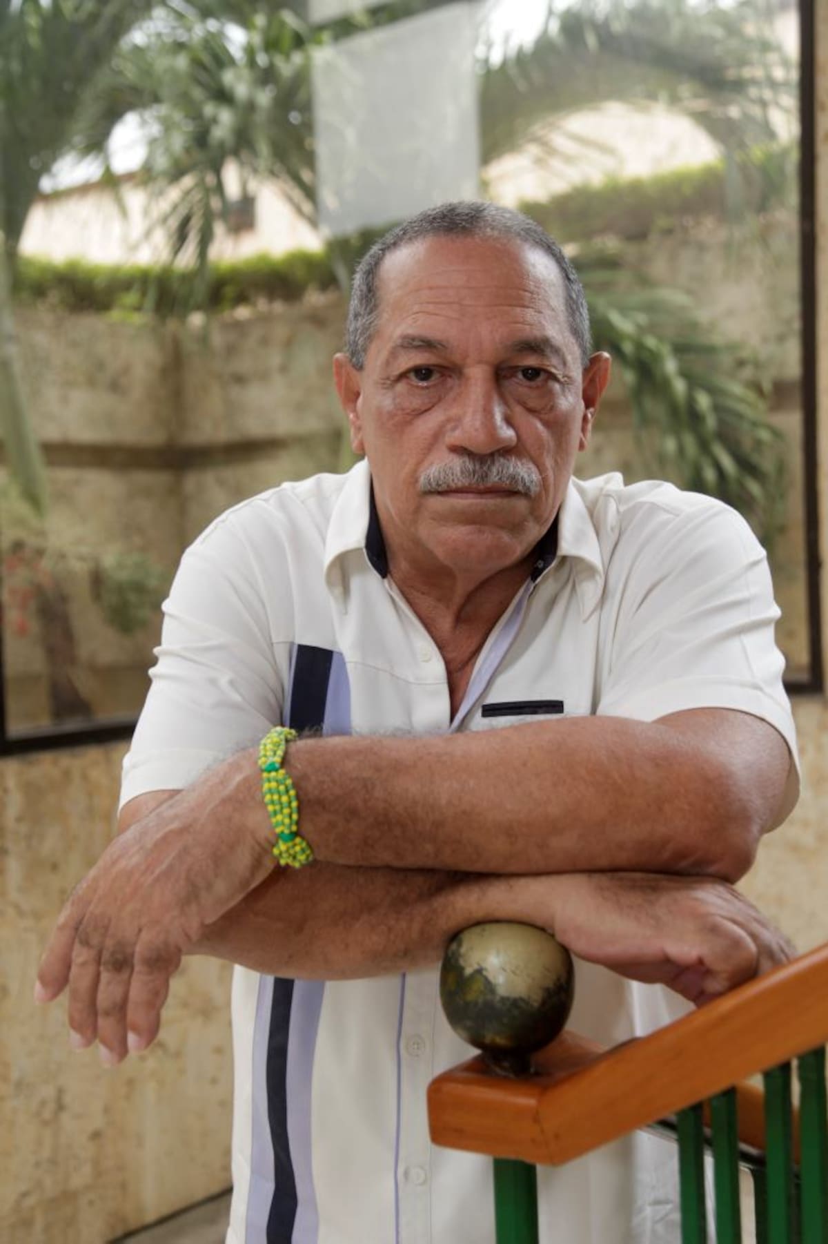 Antonio Prada Fortul, autor de una novela sobre Benkos Biohó, indagó sobre la relación de Benkos con Claver. Aroldo Mestre-El Universal