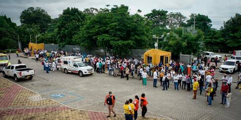Municipios de Bolívar participaron en simulacro nacional