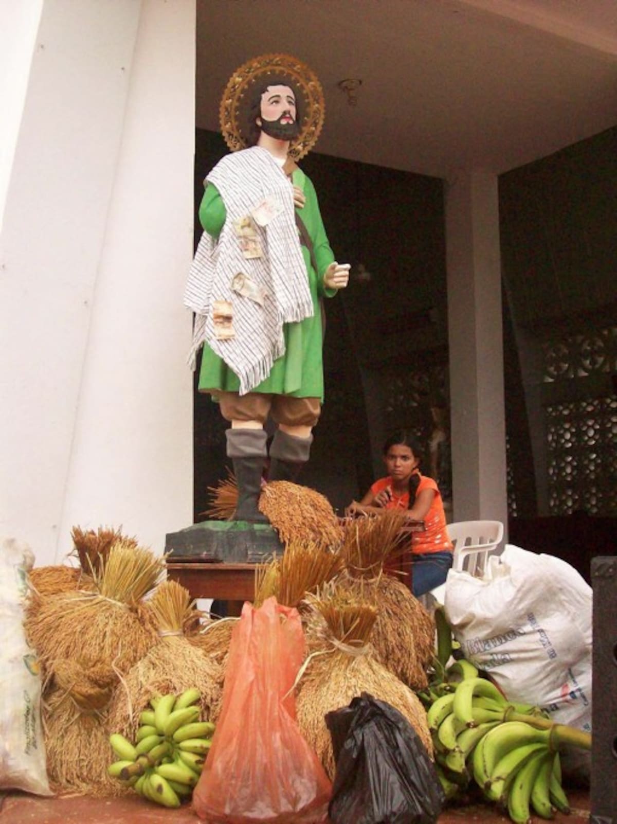 San Isidro Labrador, es considerado el patrono de los campesinos.