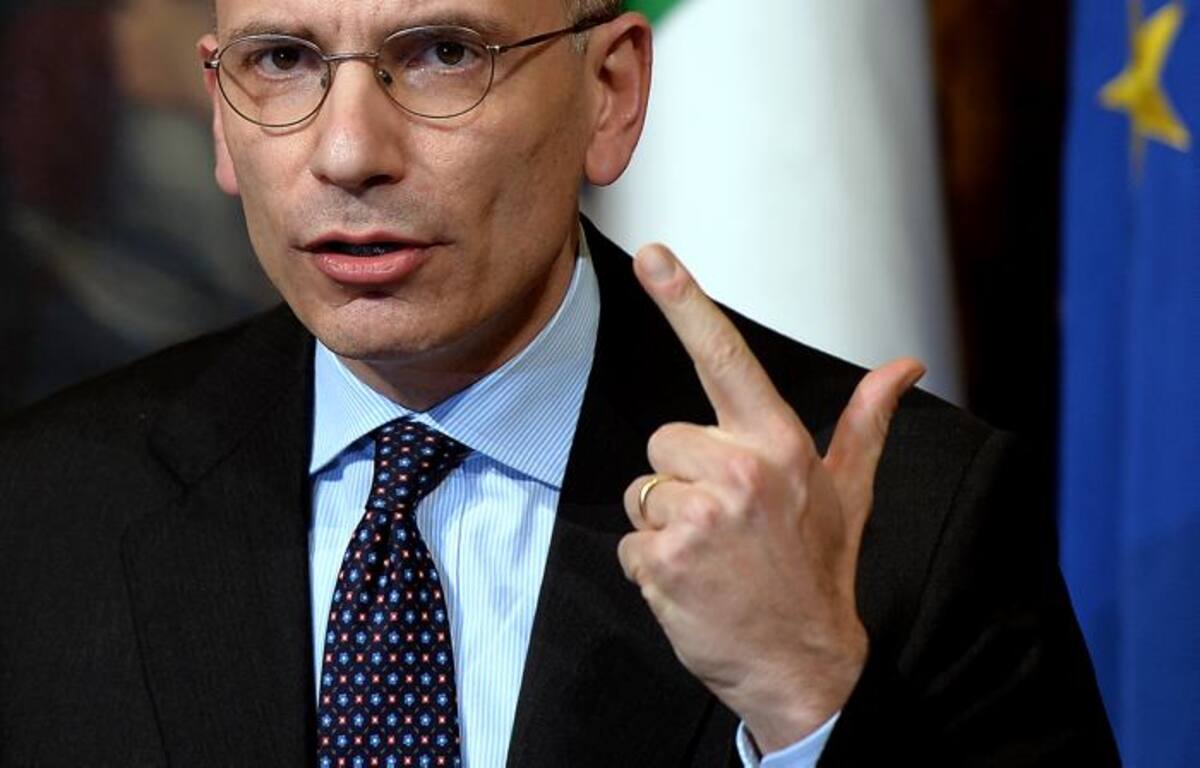 Enrico Letta. AFP FILIPPO MONTEFORTE
