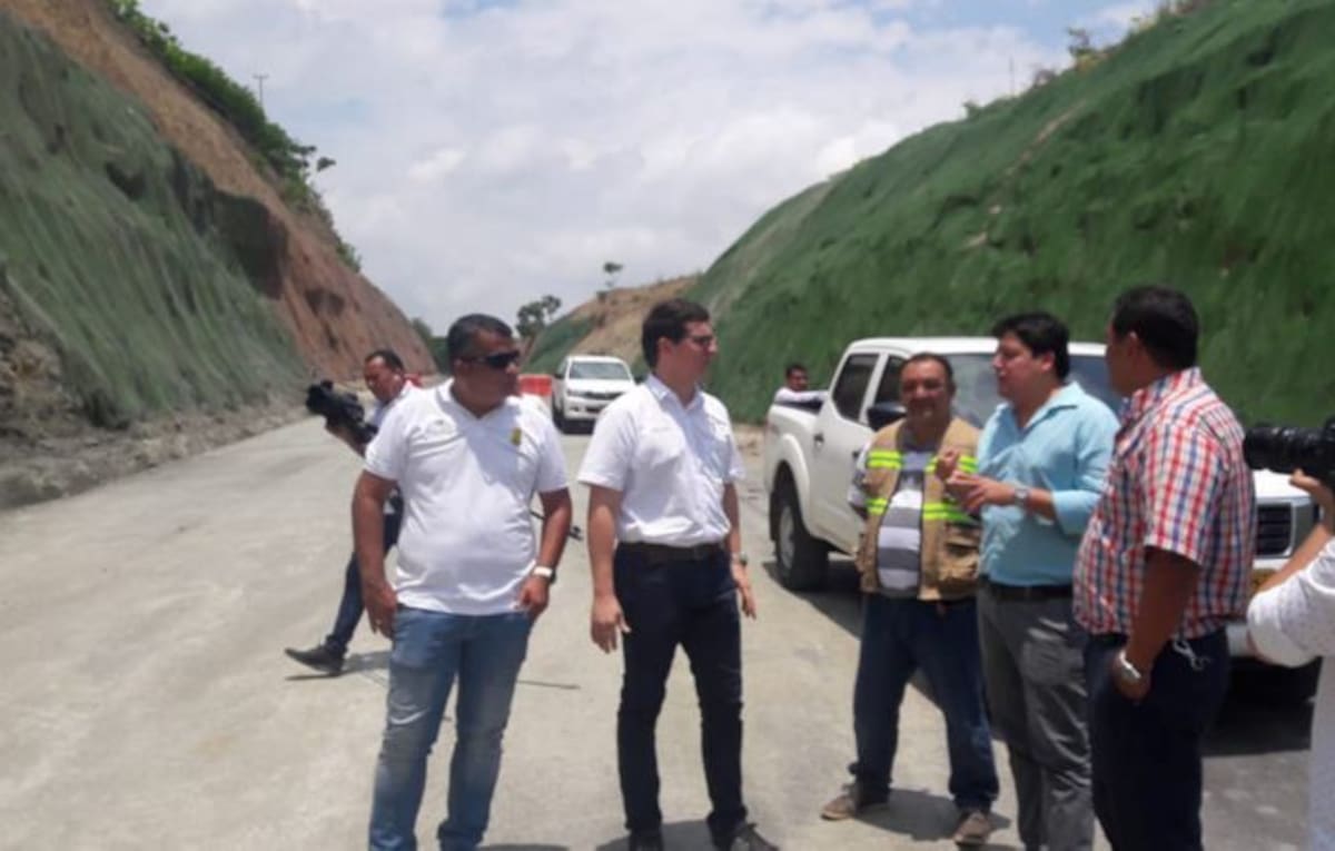 Autopistas de la Sabana sigue intervención en doble calzada Sincelejo- Toluviejo y cerro Sierra Flor.