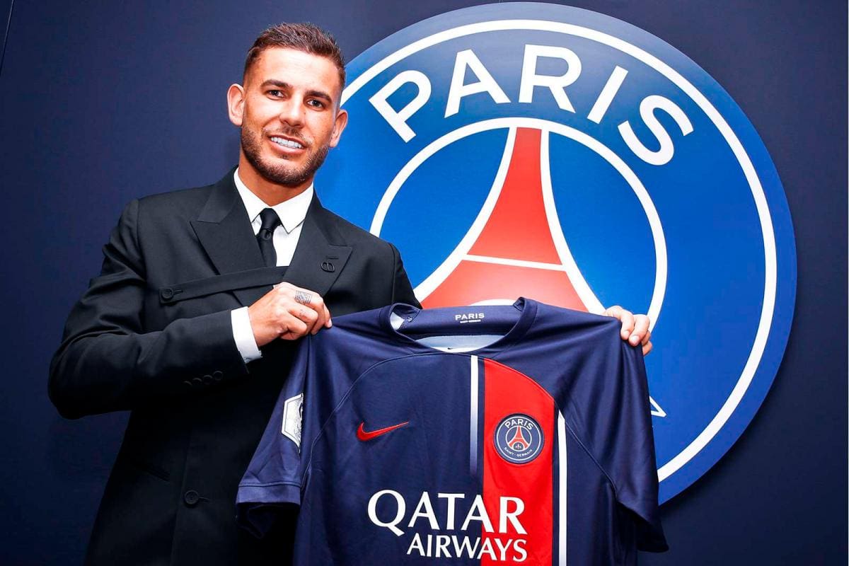 El Paris Saint-Germain anuncia el fichaje de Lucas Hernández