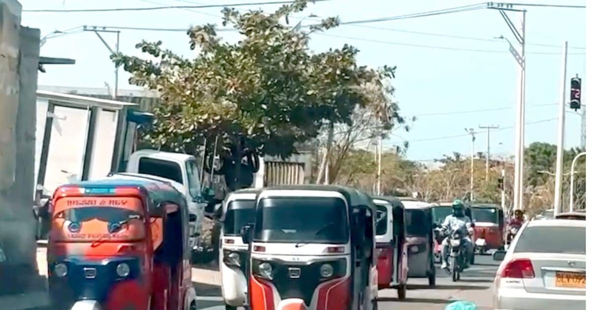Karol Pérez, the fatal victim of a strong mototaxi accident on a road in Bolívar