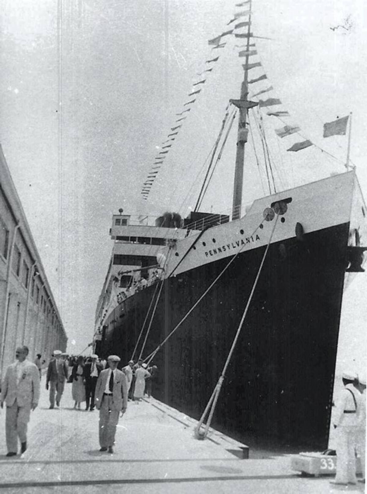 El Terminal Marítimo de Cartagena en 1934.