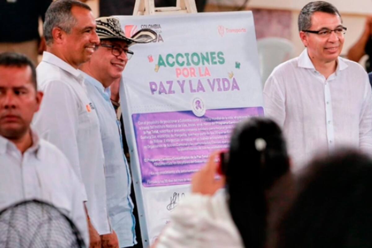 Gobierno Petro invertirá $3,3 billones para infraestructura y transporte en Bolívar