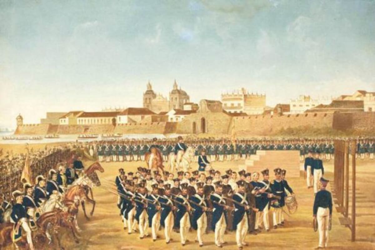 Cartagena fue sitiada el 20 de agosto de 1815, durante 105 días. Murieron 6 mil cartageneros. Cortesía