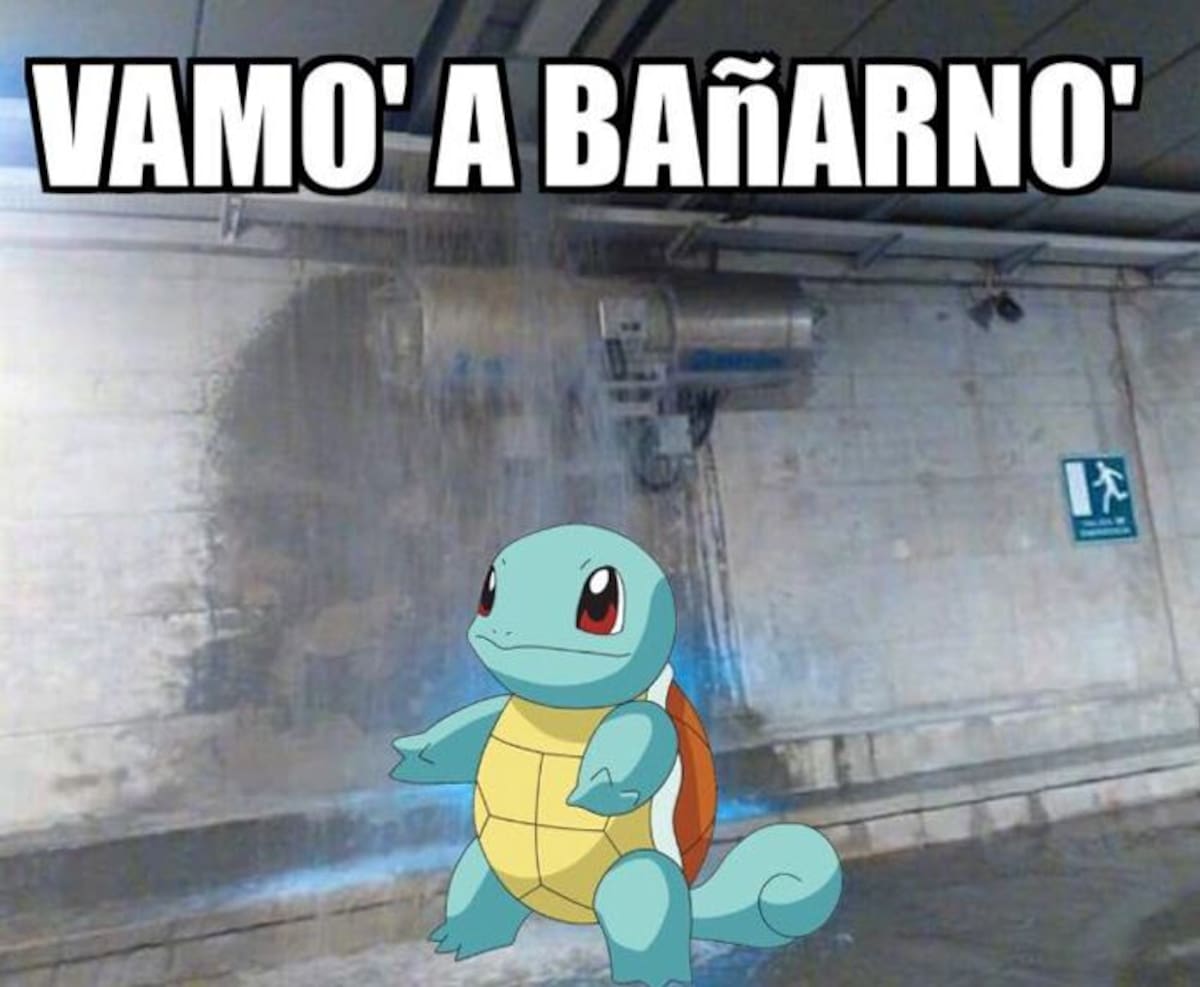 Vamo' a bañarno'.