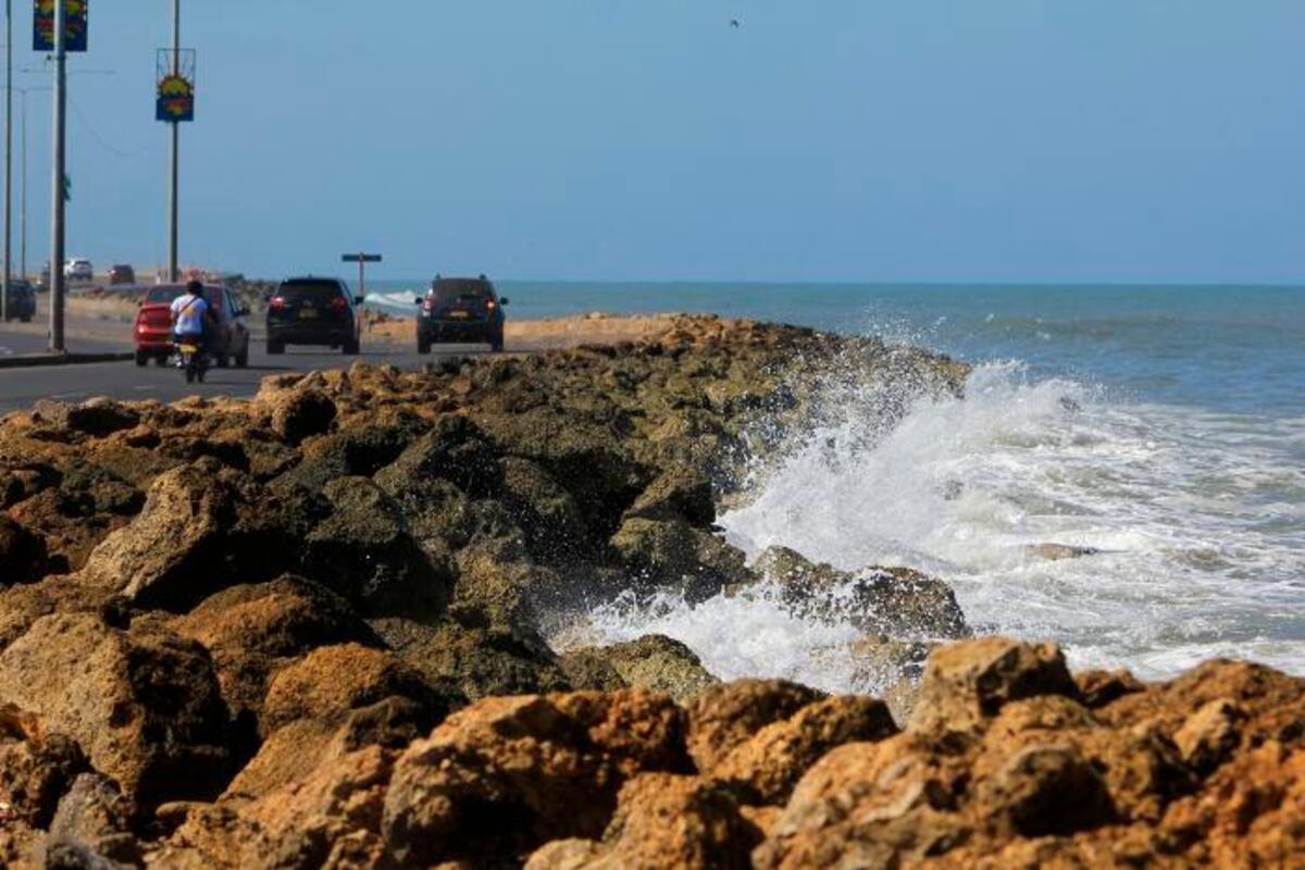 Alerta por fuertes vientos que afectarán a Cartagena y el Caribe