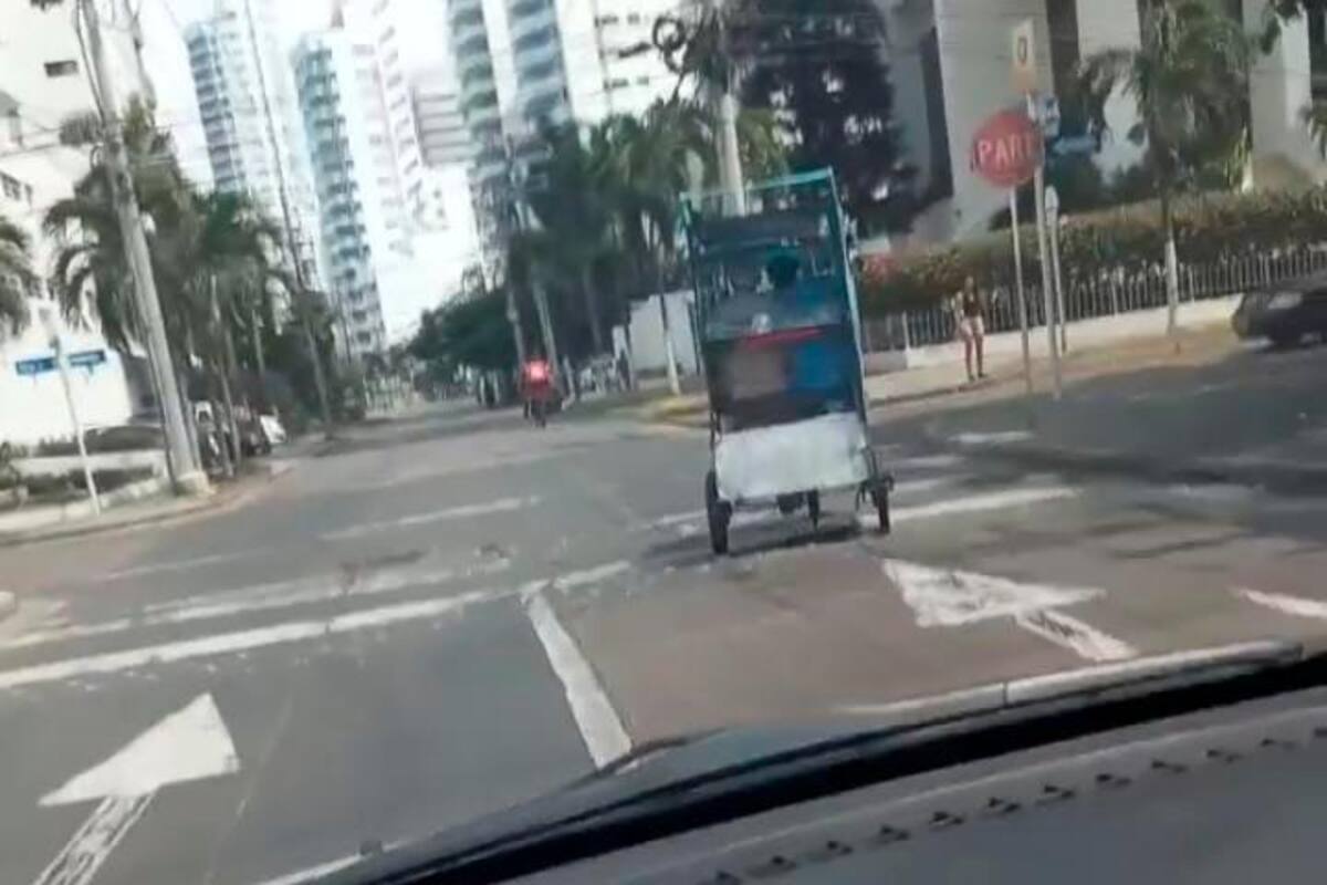 Video: “Le estoy diciendo que ese servicio es ilegal”, mujer a conductor de bicitaxi