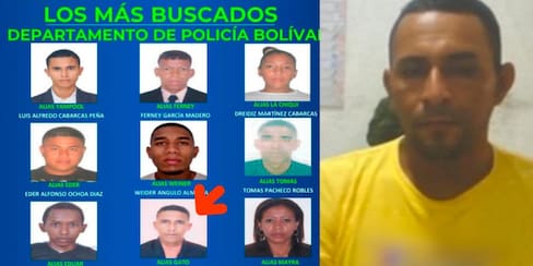 A la cárcel alias ‘el Gato’, uno de los más buscados en el norte de Bolívar