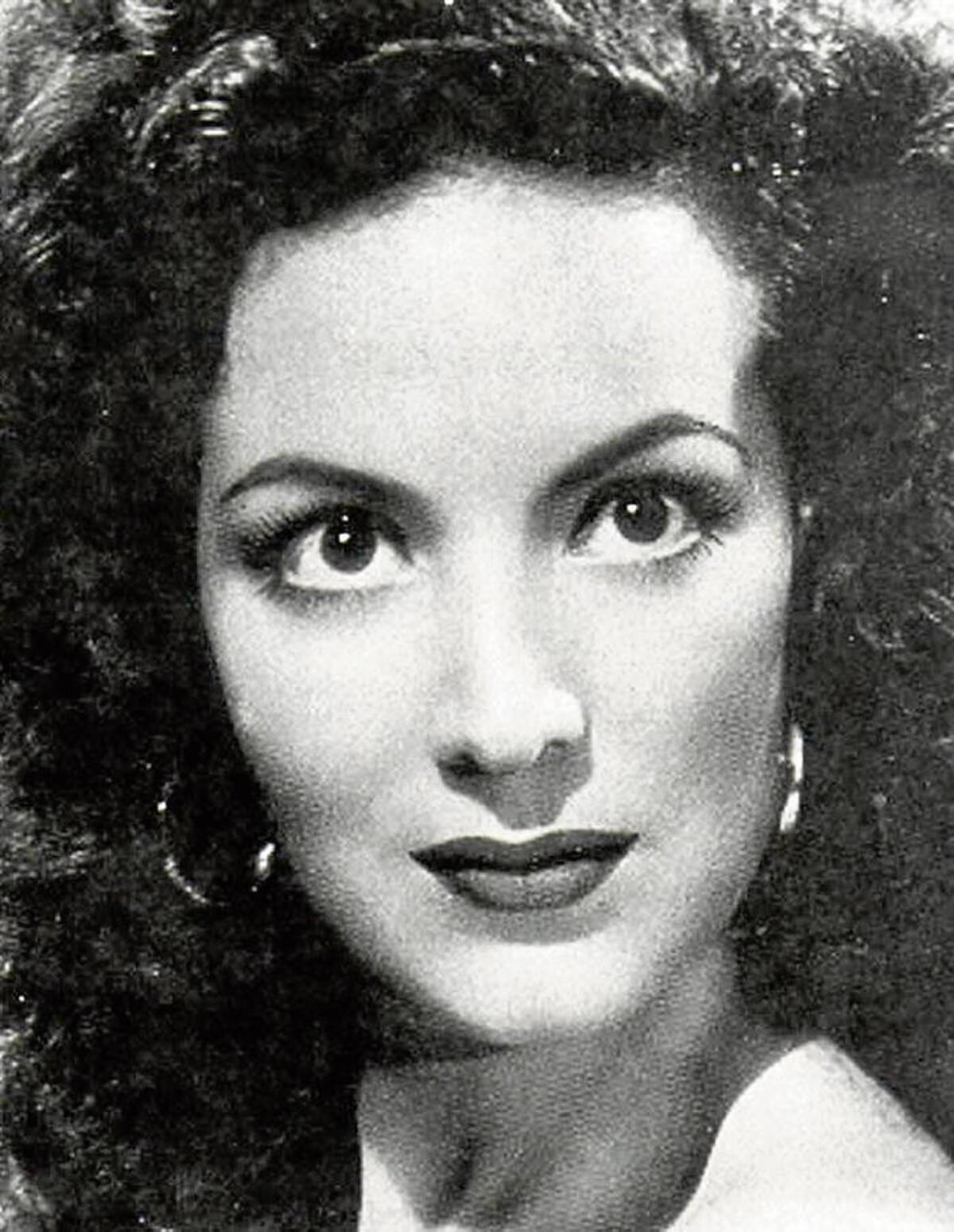María Félix se presentó en vivo en el Teatro Padilla de la Calle Larga en Getsemaní.