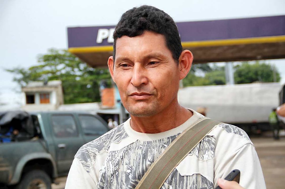 Julio Mercado, víctima.