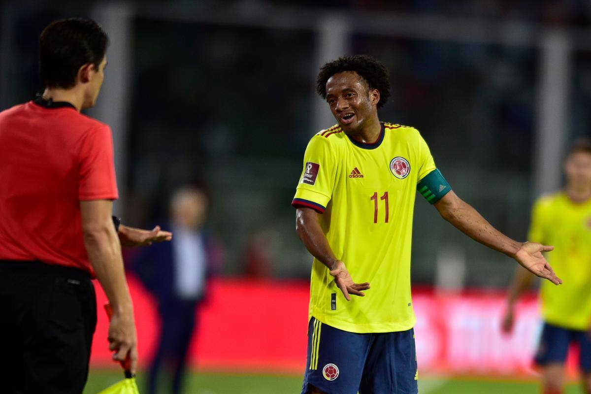 Juan Guillermo Cuadrado no jugará con el Inter en la Liga de Campeones
